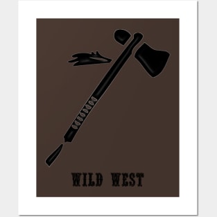 Western Era - Wild West Indian Tomahawk Posters and Art